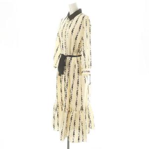 Grace Class 23AW ノクターンモチーフシャツワンピース 38 アイボリー