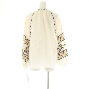 Diagram GRACE CONTINENTAL 23SS キカカフタントップ ブラウス 長袖 スキッパー 36 白 ホワイト 0323141037 /AT