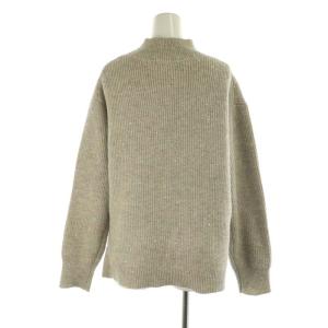 JUSGLITTY 24AW ラメスパンコールニットアップ 上下2点セット セーター タイトロングスカート 1 ベージュ /KO