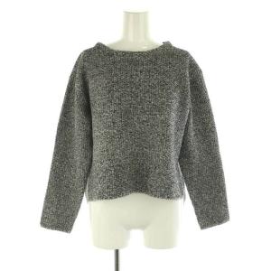 JUSGLITTY 24AW フレアニットアップ セット セーター ひざ丈スカート 1 黒 ブラック /KO OS