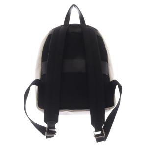 FURLA リュック レザー バイカラー ロゴ 白 ホワイト