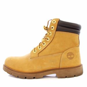 Timberland YOUTH 6 INCH BASIC BOOT ブーツ US9W 27cm キャメル A1ODR