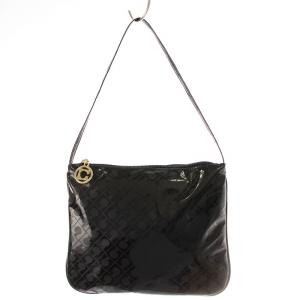 ハンドバッグ ミニバッグ ポーチ 総柄 黒 /MM OF