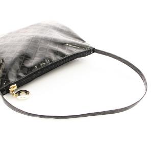 GHERARDINI ハンドバッグ ミニバッグ ポーチ 総柄 黒 /MM OF