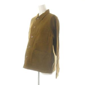 GRANDMA MAMA DAUGHTER シャツジャケット ステンカラー 0 カーキ /DO OS