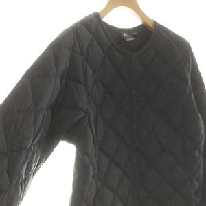 mont-bell スペリオダウンラウンドネックジャケット アウター ロゴ刺繍 M ブラック