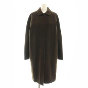 WHITE LABEL ウール コート ステンカラーコート アウター 9 ブラウン /DF OS
