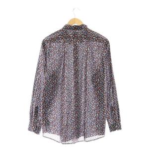 PAUL SMITH フラワープリント シャツ 長袖 花柄 総柄 コットン XL ミックスカラー