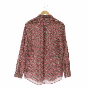 PAUL SMITH フラワープリント シャツ 長袖 花柄 総柄 XL ミックスカラー