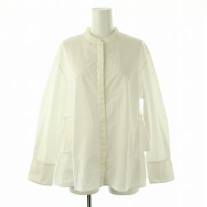sophi ペプラムシャツブラウス 長袖 38 ホワイト /HK OS