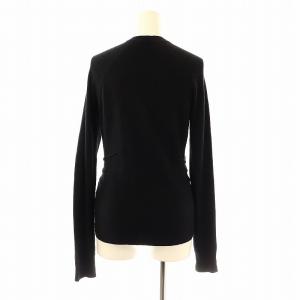 DOLCE&GABBANA ニットカーディガン 長袖 40 ブラック /DF OS
