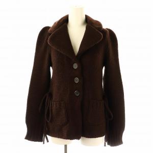 ニットジャケット ニットカーディガン 1 ブラウン /DF OS