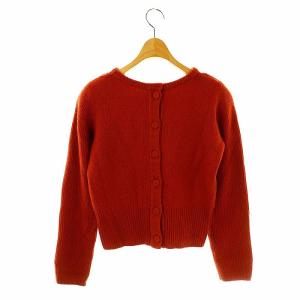 FOXEY カシミヤ 2wayニット 38 レッド 37422