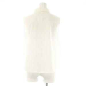 FOXEY ノースリーブブラウス 38 白