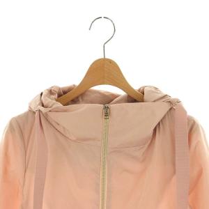 HERNO 撥水 ポリエステル テクノタフタコート Aライン 38 ピンク 61376-57095