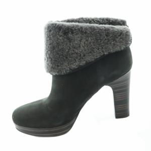 UGG australia ショートブーツ ダンディライオン スェード 24cm 黒 ブラック 1003614 OS