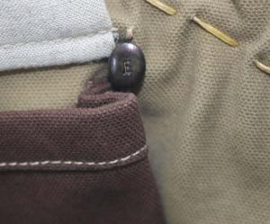 ebagos 2012AW Sheep-Wool-Sweater ブライドルレザー×籐 かごバッグ ベージュ