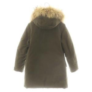 WOOLRICH ARCTIC PARKA ダウンコート アウター ロング XS カーキ CQ-00851 /DO OS