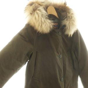 WOOLRICH ARCTIC PARKA ダウンコート アウター ロング XS カーキ CQ-00851 /DO OS