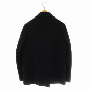 MHL. ウール Pコート ピーコート アウター 1 ブラック /DF OS