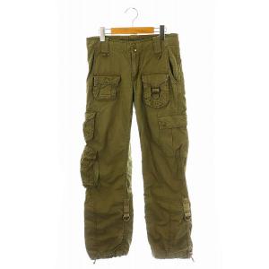 カーゴパンツ ミリタリーパンツ XS カーキ