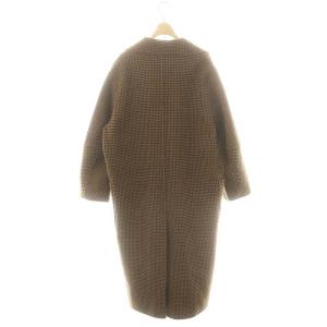 TODAYFUL Over Check Coat コート アウター ロング チェスター ブラウン ブラック