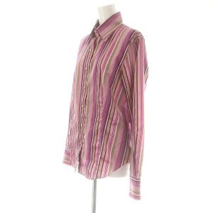ETRO ストライプ 長袖シャツ 46 マルチカラー