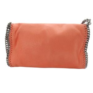 STELLA McCARTNEY ファラベラ チェーンショルダーバッグ フェイクスエード 朱色 赤 レッド 364519 /SR21
