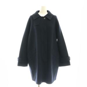 リバーバルカラーショートコート アウター 36 紺 /HK OS