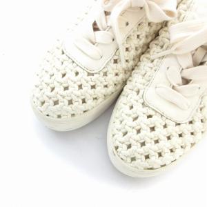 kate spade new york Serve Crochet Sneakers スニーカー シューズ クロシェ編み 厚底 US7.5 24.5