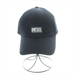 DIESEL キャップ 帽子 ロゴ 黒 ブラック 00SYQ9 /AS OS SH