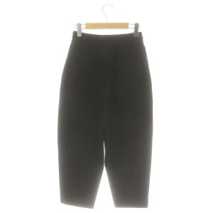 Shinzone 23SS CROPPED SARROUEL PANTS サルエルパンツ テーパード SO ブラック 23MMSPA10