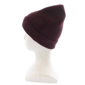 Martin Margiela 14 7GG 4ステッチ ニット帽 ビーニー ニット ボルドー /SR25