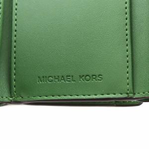 MICHAEL KORS JET SET TRAVEL コンパクト ウォレットM MKシグネチャー 二つ折り財布 小銭入れ PVC