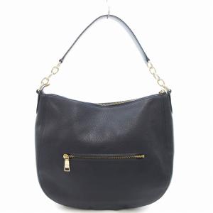COACH 58036 チェルシー ホーボーバッグ ショルダー 2WAY レザー 紺 ネイビー /UO