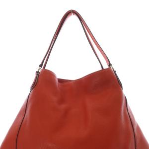 COACH レザートートバッグ ハンドバッグ 赤 レッド /SR35