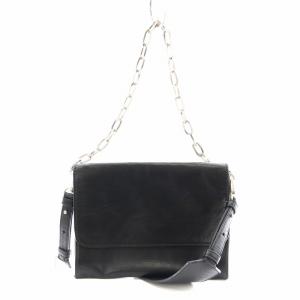 HANDY LETTER ハンドバッグ ショルダーバッグ 2way レザー 黒 ブラック /AN7 OF