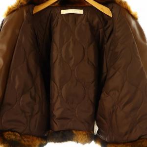 LEINWANDE Mama s Faux-fur Jacket F ブラウン