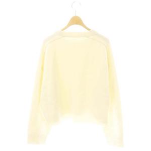 Deuxieme Classe 23AW ミドルゲージ プルオーバー ニット アイボリー