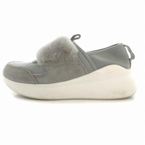 ピコ Pico スニーカー スリッポン 1101012 ファー US5 22cm グレー /EA OF