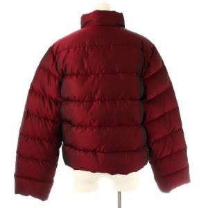 ETRO スタンドカラーダウンジャケット アウター ジップアップ 42 ワイン /DF OS