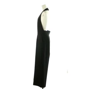 ADORE ドレーピーメンズポプリンコンビネゾン サロペット オールインワン 38 ブラック /ES OS