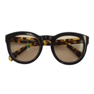 YANKEE SUNGLASSES サングラス ボストン レオパード 度入り ダークブラウン /YO5