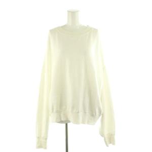 SWEAT PULLOVER スウェット LAppartement取り扱い トレーナー F 白 ホワイト