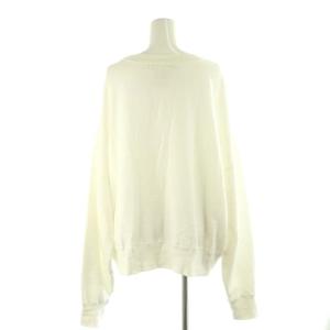 REMI RELIEF SWEAT PULLOVER スウェット LAppartement取り扱い トレーナー F 白 ホワイト