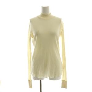 23AW WOOLY RIB ハイネック プルオーバー ニット カットソー F アイボリー 23070500406030