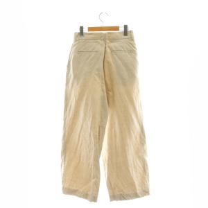 EVERYDAY I LIKE 23SS Linen Tuck Pants パンツ ストレート 36 ベージュ /AT OS