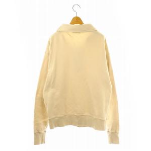 CELERI ハーフジップ スウェット トレーナー F クリーム色 /AT OS