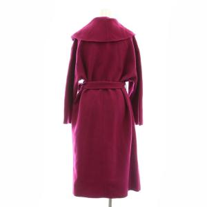 CELFORD リバーコート ロング ショールカラー 38 紫 パープル