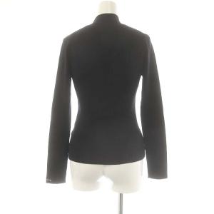 TOCCA 22AW FILMS TURTLENECK タートルネックニット カットソー シルク混 M ダークネイビー